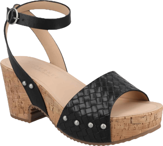 Women's Vanessa Open Toe Platform Clog Heels