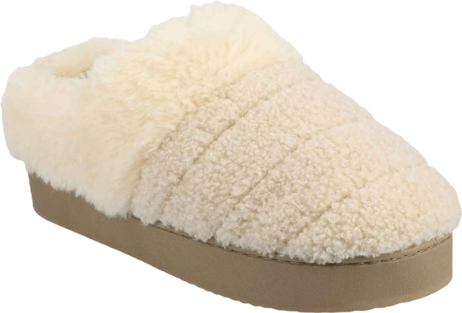 Women's Blair Quilted Round Toe Cushioned Clog Slippers