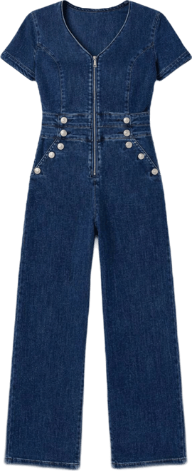 Women's Short-Sleeve Alina Jumpsuit