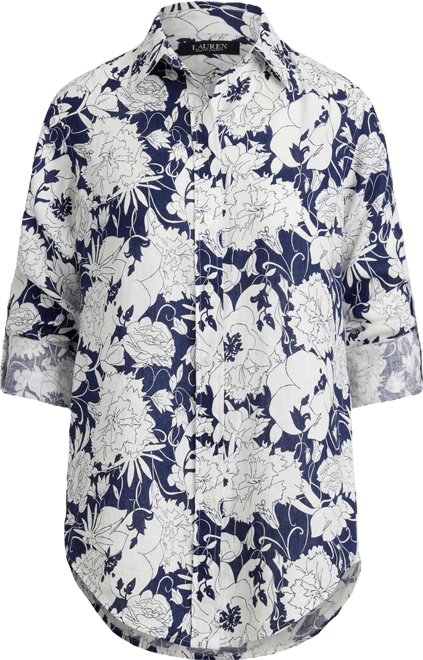 Women's Relaxed Fit Floral Shirt