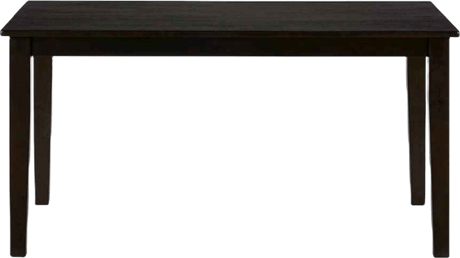 Simplicity Solid Wood Classic 60" Rectangle Dining Table