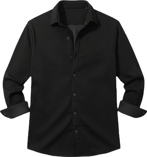 Men's Solid Knit Shirt