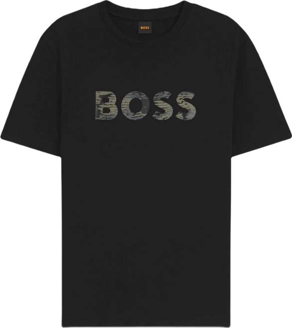 Boss by  Men's Logo Print Cotton-Jersey T-Shirt
