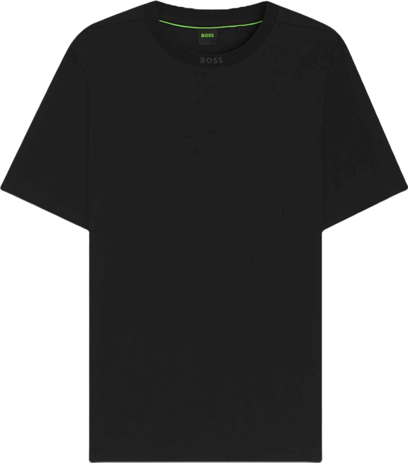 Boss by  Men's Contrast Stripe Cotton T-Shirt