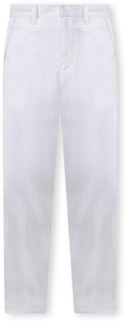 Men's Tailored Linen-Blend Trousers