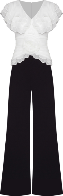 Women's V-Neck Jumpsuit