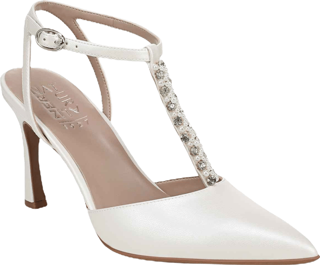 Women's Astrid-Pearl Strappy Pumps
