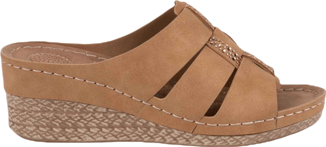 Women's Monte Embellished Slip-On Sandals