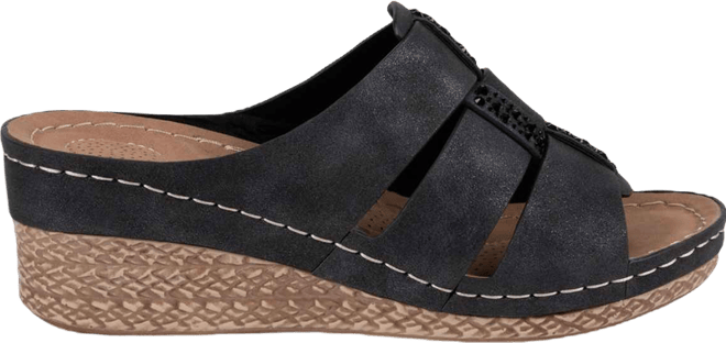 Women's Monte Embellished Slip-On Sandals