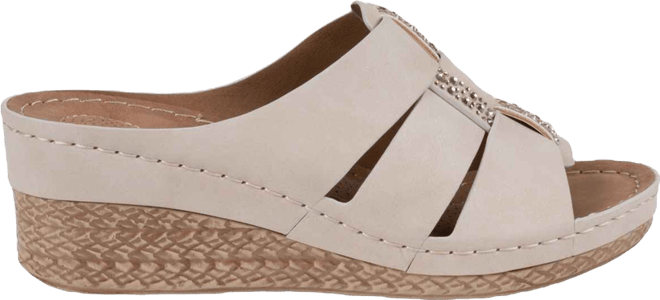 Women's Monte Embellished Slip-On Sandals