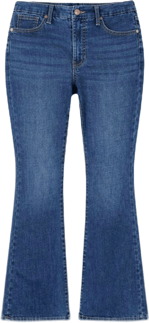 Women's Curvy Flared Jeans