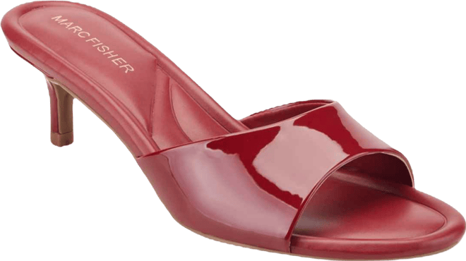 Women's Sagi Slip-On Kitten Heel Dress Sandals