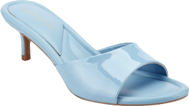 Women's Sagi Slip-On Kitten Heel Dress Sandals