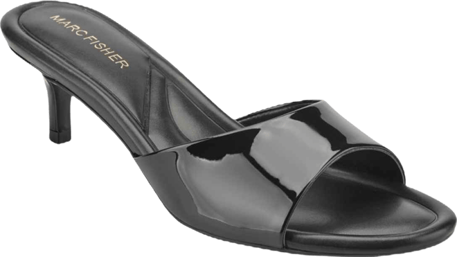 Women's Sagi Slip-On Kitten Heel Dress Sandals