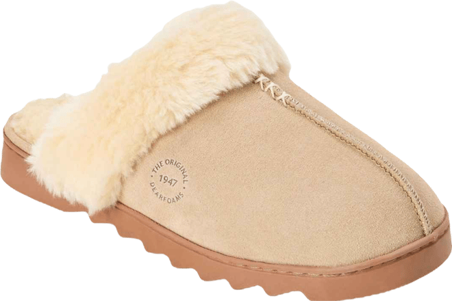 Women's Helena Genuine Suede Scuff House Shoe Slipper