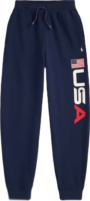 Boys 8-20 Team Usa Fleece Jogger Pant
