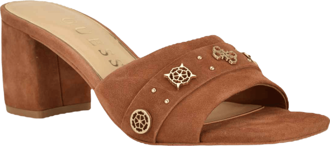 Women's Gauri Charms Slip-On Block Heel Sandals