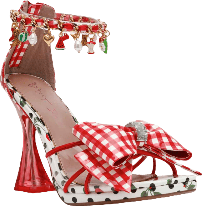 Women's Margret Ankle Charms Square Toe Dress Sandals