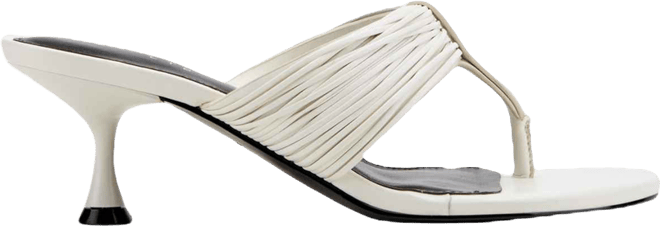 Women's Pamilla Leather Kitten Heel Sandals