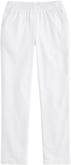 Women's Within Tall Straight Leg Fineline Pull-On Stretch Denim Jeans