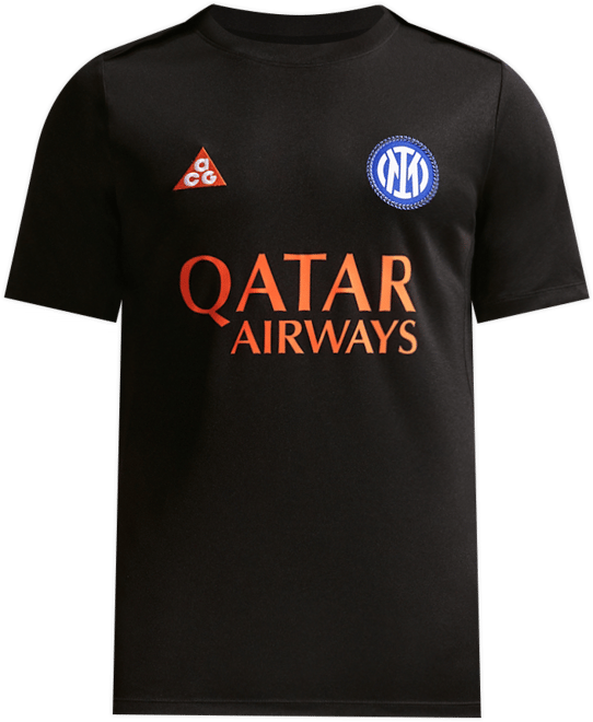 Inter Academy Pro SE Maglia da calcio pre-partita a manica corta Nike ACG Dri-FIT – Uomo