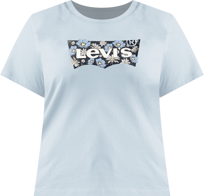 Plus Size Graphic Print Crewneck T-Shirt