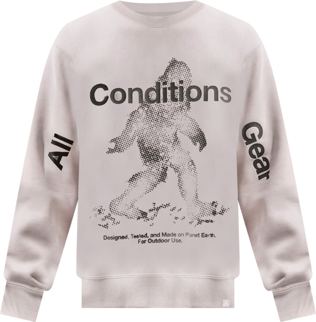 Nike ACG "Tuff Fleece" Men's Therma-FIT Pullover Crew-Neck Sweatshirt