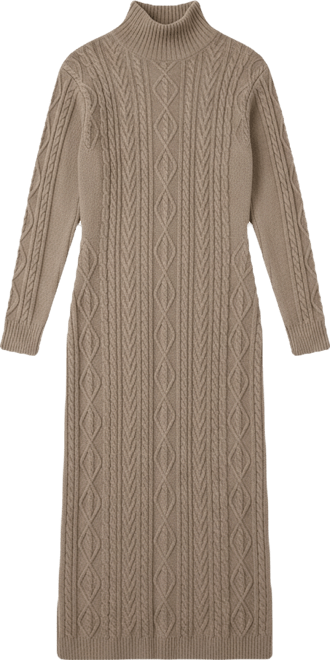 Women's Scarlett Cable Knit Midi Dress