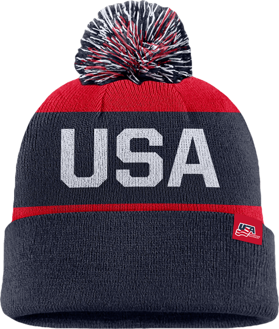 "Team USA" Nike Peak Hockey Beanie