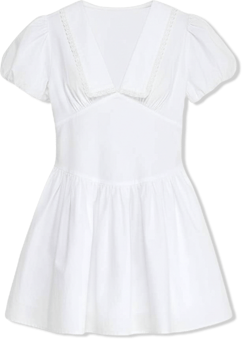 Women's Short Puff-Sleeve Dress