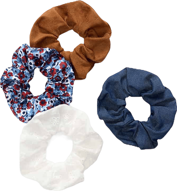 Women's Goody x Lee Ouchless Mixed Colors Scrunchies, 4ct | New
