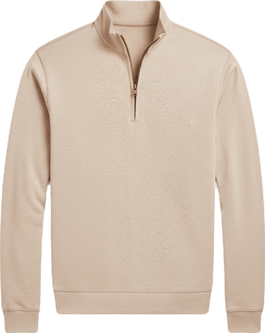 Men's Long Sleeve Mixy Quarter Zip Sweater