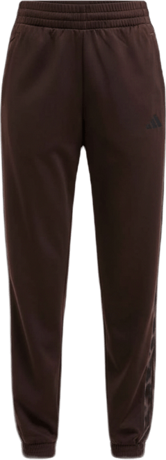 Women's Animal-Print 3-Stripes Tricot Pants