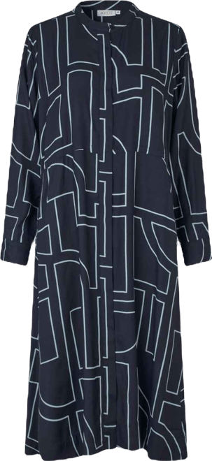 Women's Nataly Long Sleeve A-Line Midi Dress