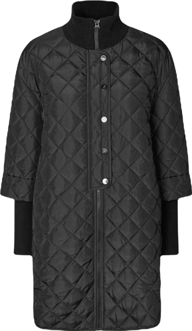 Women's Talvire High Neck Long Sleeve Coat