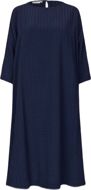 Women's Nabia 3/4 Sleeve A-Line Midi Dress
