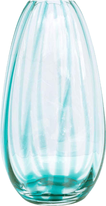 Bolla Glass Medium Pleated Vase