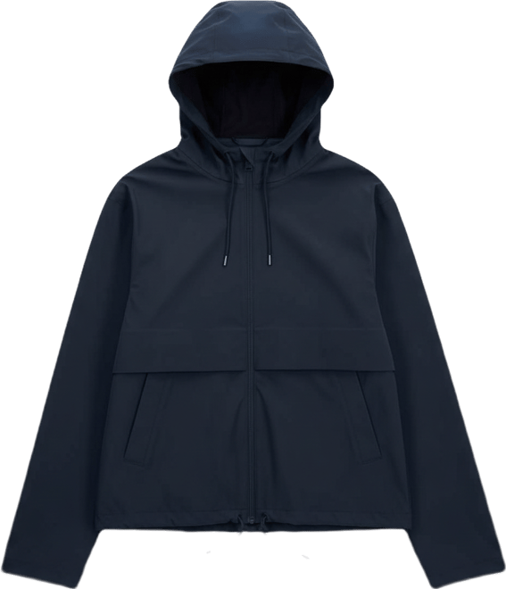 Women's Zip-Front Hooded Drawstring Jacket