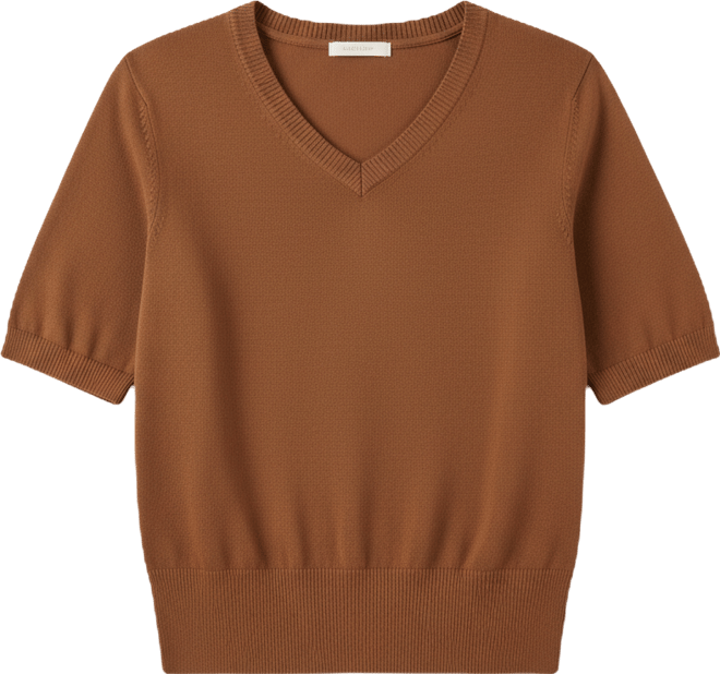 Women's V-Neck Knit Sweater