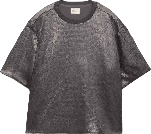 Women's Holly Matte Sequin T-Shirt