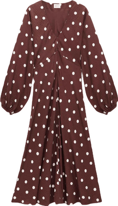 Women's Grace V-Neck Long Sleeve Dress