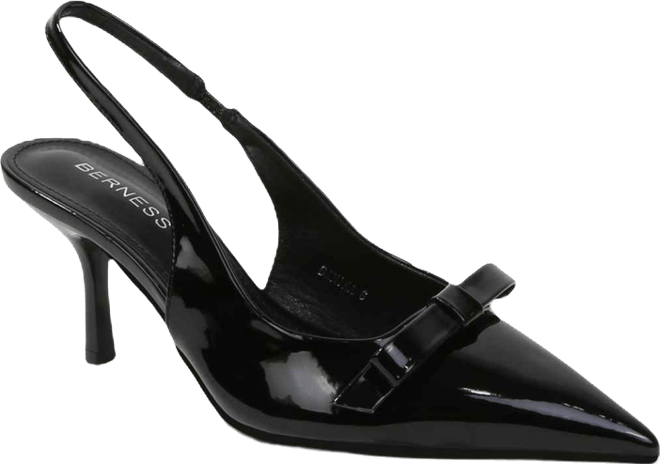 women's Danika Slingback Pumps with Bow Detail