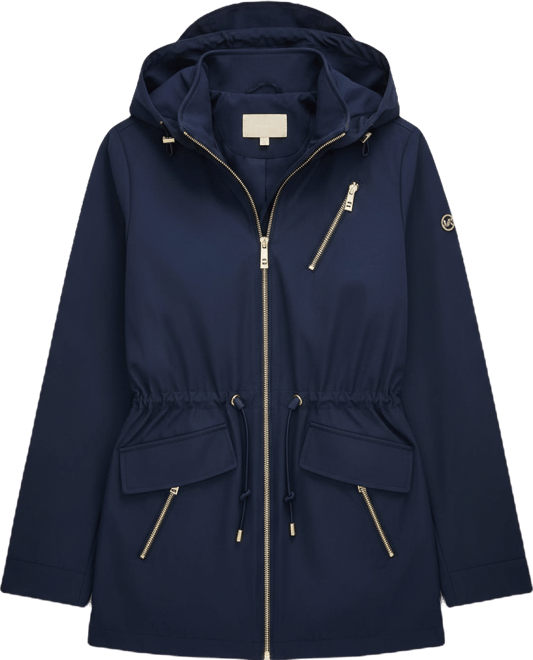 Michael  Women's Zip-Front Hooded Anorak