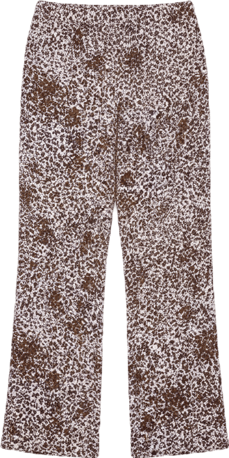 Women's Textured Print Pull-On Pants