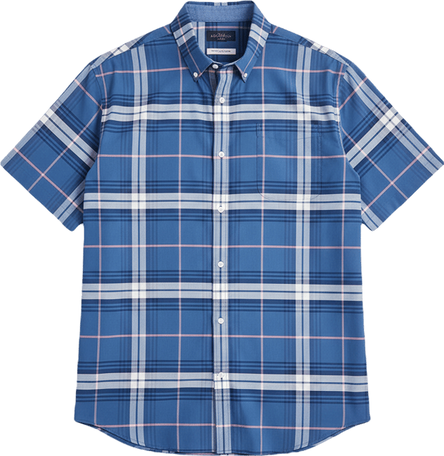 St. John's Bay Performance Mens Short Sleeve Classic Fit Big and