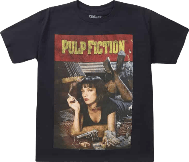 Shop Graphic Tees Pulp Fiction Tee PLF0023M1000 black | SNIPES USA