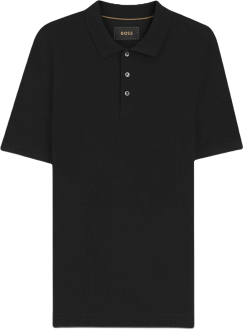 Boss by  Men's Mercerized Cotton Basket Weave Polo Shirt