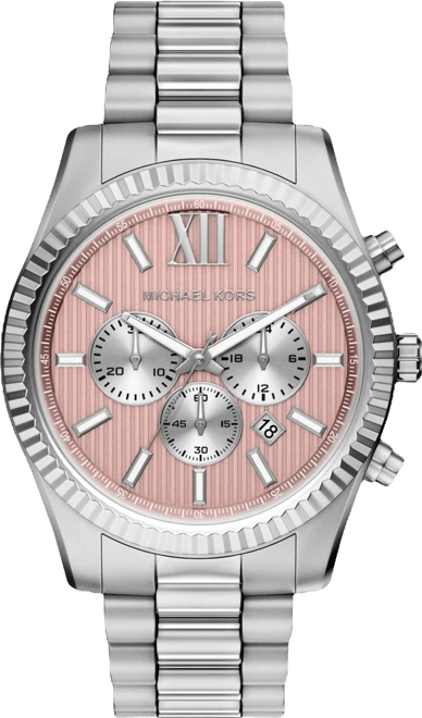 Men's Lexington Chronograph Stainless Steel Watch, 45mm