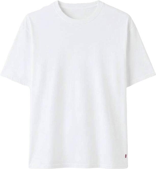 Men's Classic Cropped Short-Sleeve T-Shirt