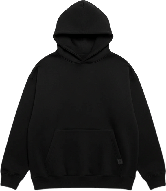 Men's Oversized Drop-Shoulder Long-Sleeve Pullover Hoodie